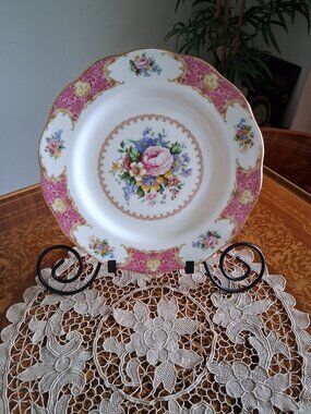Royal Albert Lady Carlyle Dinner Plate, New Never Used, NWOT 6 Available